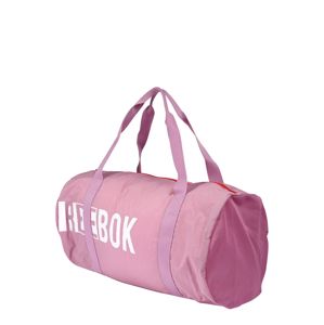 REEBOK Sportovní taška  bílá / růžová