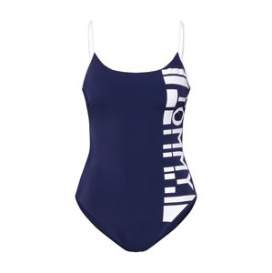 Tommy Hilfiger Underwear Plavky 'ONE-PIECE'  tmavě modrá / přírodní bílá