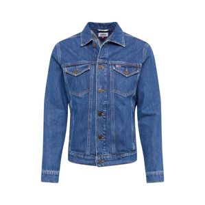 Tommy Jeans Přechodná bunda  modrá džínovina