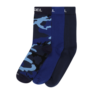 DIESEL Ponožky  tmavě modrá / marine modrá / kobaltová modř / světlemodrá
