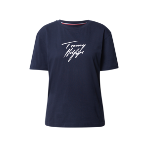 Tommy Hilfiger Underwear Tričko na spaní  námořnická modř / bílá