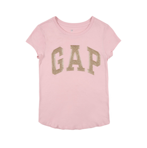 GAP Tričko  pink / zlatá