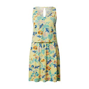 ESPRIT Letní šaty  citronová / oranžová / modrá