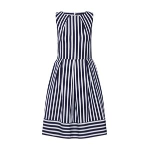 Closet London Koktejlové šaty  námořnická modř / bílá