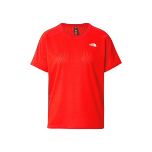 THE NORTH FACE Funkční tričko 'TRAIN'  ohnivá červená / bílá