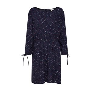 TOM TAILOR DENIM Letní šaty 'printed mini dress'  noční modrá