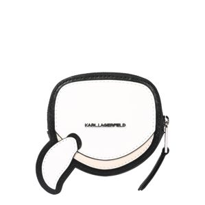 Karl Lagerfeld Peněženka 'Ikonik'  černá / bílá