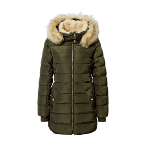 ONLY Zimní kabát  zelená / béžová