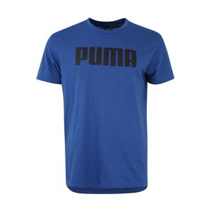 PUMA Funkční tričko 'Graphic Tee'  modrá / černá