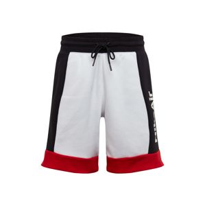 Nike Sportswear Kalhoty  černá / červená / bílá