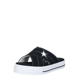 CONVERSE Pantofle 'One Star'  černá / bílá