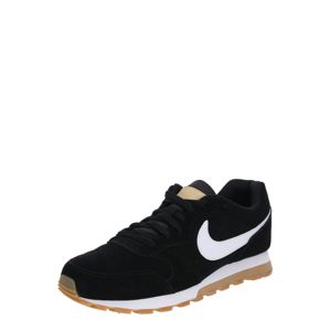Nike Sportswear Tenisky 'MD Runner 2 Suede'  černá / bílá