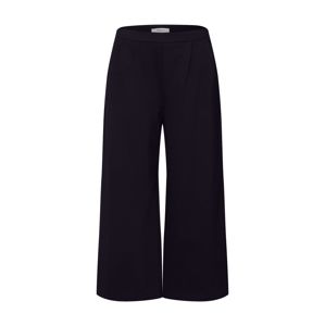 MOSS COPENHAGEN Kalhoty se sklady v pase 'Tatiana Culotte'  černá