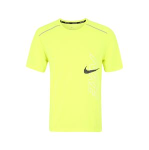 NIKE Funkční tričko  svítivě žlutá / černá