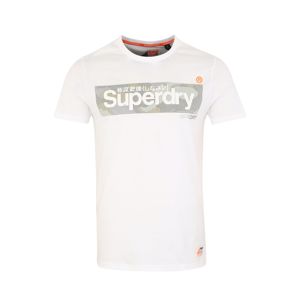 Superdry Funkční tričko 'CAMO'  bílá