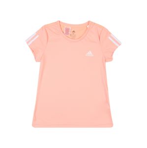 ADIDAS PERFORMANCE Funkční tričko  růžová / bílá