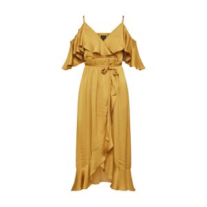 Bardot Koktejlové šaty  zlatá