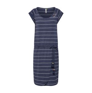 Ragwear Letní šaty 'Glitter Organic'  námořnická modř / bílá