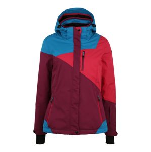 KILLTEC Outdoorová bunda 'Kirty'  modrá / bobule / pink / rubínově červená