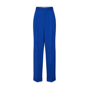 POLO RALPH LAUREN Kalhoty se sklady v pase  modrá