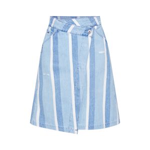 G-Star RAW Sukně '5622 Wrap Skirt'  modrá džínovina