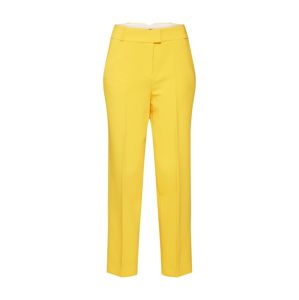 Esprit Collection Kalhoty se sklady v pase  žlutá