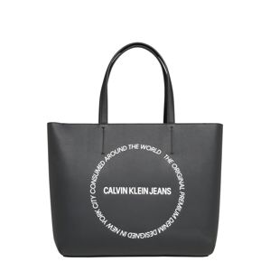 Calvin Klein Jeans Nákupní taška 'SCULPTED EW TOTE 29'  černá