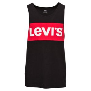 LEVI'S Tričko  červená / černá / bílá