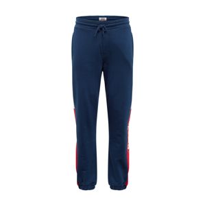 Tommy Jeans Kalhoty  tmavě modrá / červená / bílá