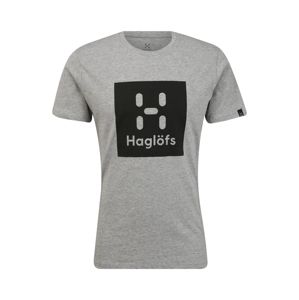 Haglöfs Funkční tričko 'Camp'  černá / světle šedá