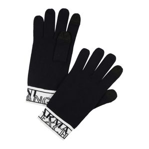 ARMANI EXCHANGE Prstové rukavice  bílá / námořnická modř