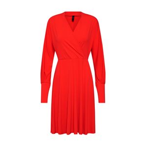 Y.A.S Letní šaty 'YASAVIA LS DRESS'  svítivě červená