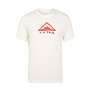 NIKE Funkční tričko 'Trail'  světle červená / krémová