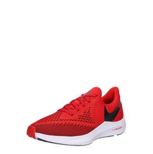 NIKE Běžecká obuv 'Nike Air Zoom Winflo 6'  červená / černá