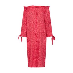 Zwillingsherz Letní šaty  červená / bílá
