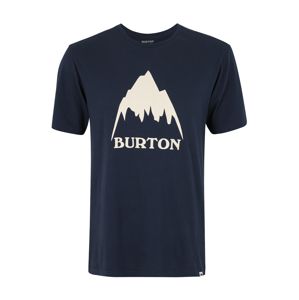 BURTON Funkční tričko 'Mountain'  bílá / tmavě modrá