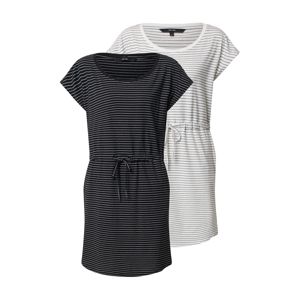 Vero Moda Petite Šaty 'VMAPRIL SS SHORT DRESS 2-PACK GA PETITE'  bílá / černá
