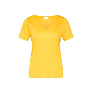 VILA Tričko  žlutá