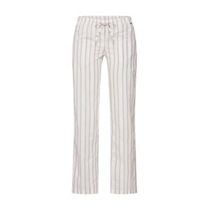 LASCANA Pyžamové kalhoty  béžová / světlemodrá / bílá