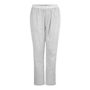Calvin Klein Underwear Pyžamové kalhoty  šedá / bílá