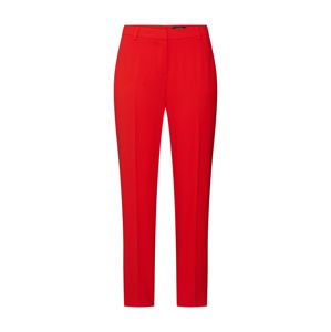 COMMA Kalhoty s puky  červená