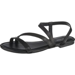 Pier One Páskové sandály  černá