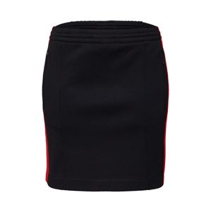 Calvin Klein Jeans Sukně 'TRACK'  červená / černá