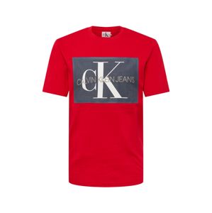 Calvin Klein Jeans Tričko  červená