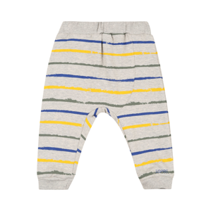 ESPRIT Kalhoty  šedý melír / modrá / žlutá