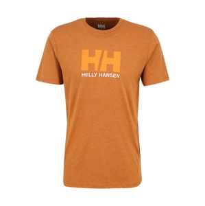 HELLY HANSEN Funkční tričko 'HH LOGO'  oranžová / světle hnědá