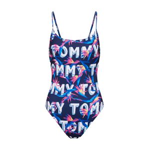 Tommy Hilfiger Underwear Plavky 'ONE-PIECE'  tmavě modrá / žlutá / bílá