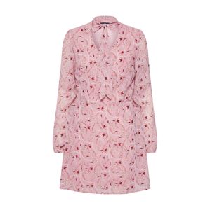 Boohoo Košilové šaty  růžová / burgundská červeň