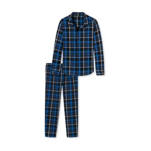 SCHIESSER Pyžamo dlouhé  modrá / černá