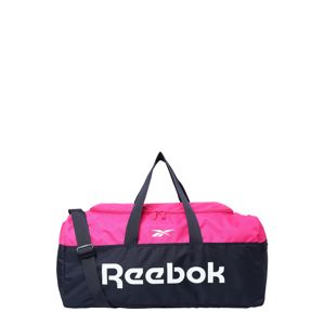 REEBOK Sportovní taška  pink / bílá / noční modrá